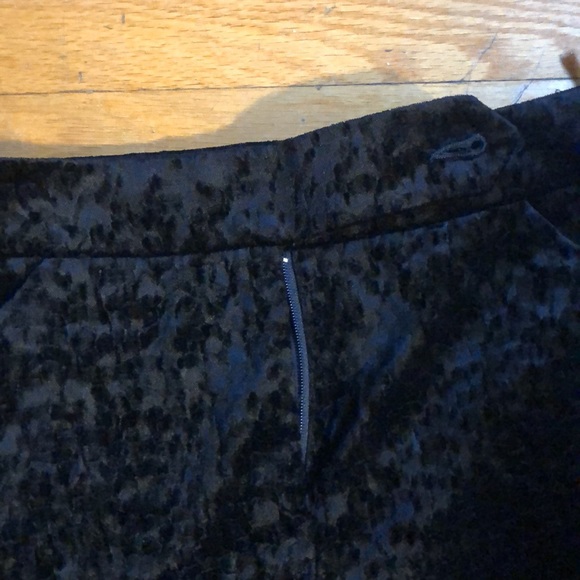 Armani vintage luxury crushed velvet high waisted pants comfortable classic soft - Picture 3 of 4